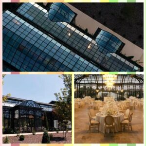 Why Steel And Glass Greenhouses Make Perfect Wedding Venues